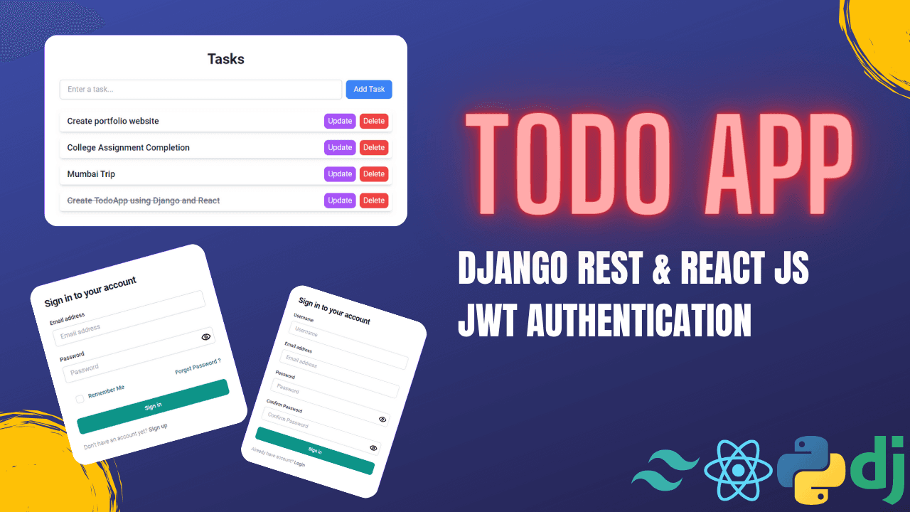 Todo App (Django & React)